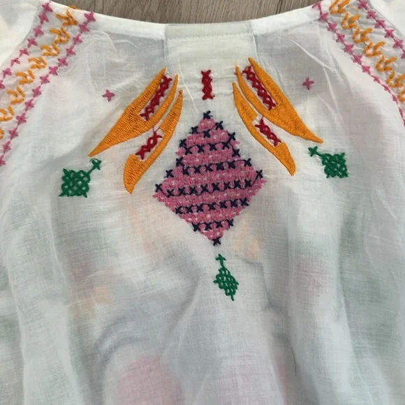 Farm rio summer garden embroidered maxi skirt and top set - Picture 9 of 9